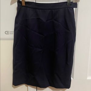 Valentino Navy Pencil skirt